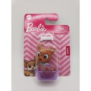 𝅺barbie puppy pet toy figure